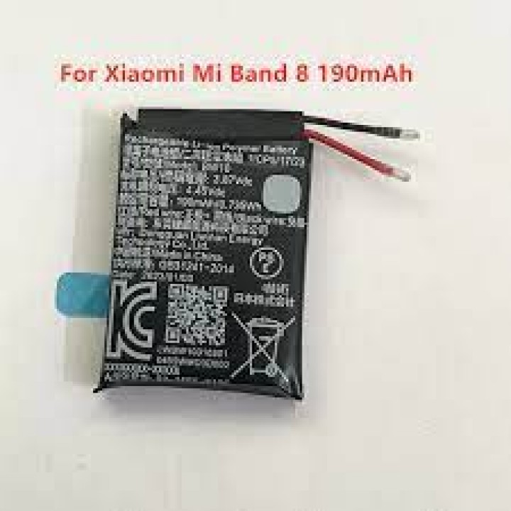 Аккумулятор часов Xiaomi Mi Band 8 (BW10)
