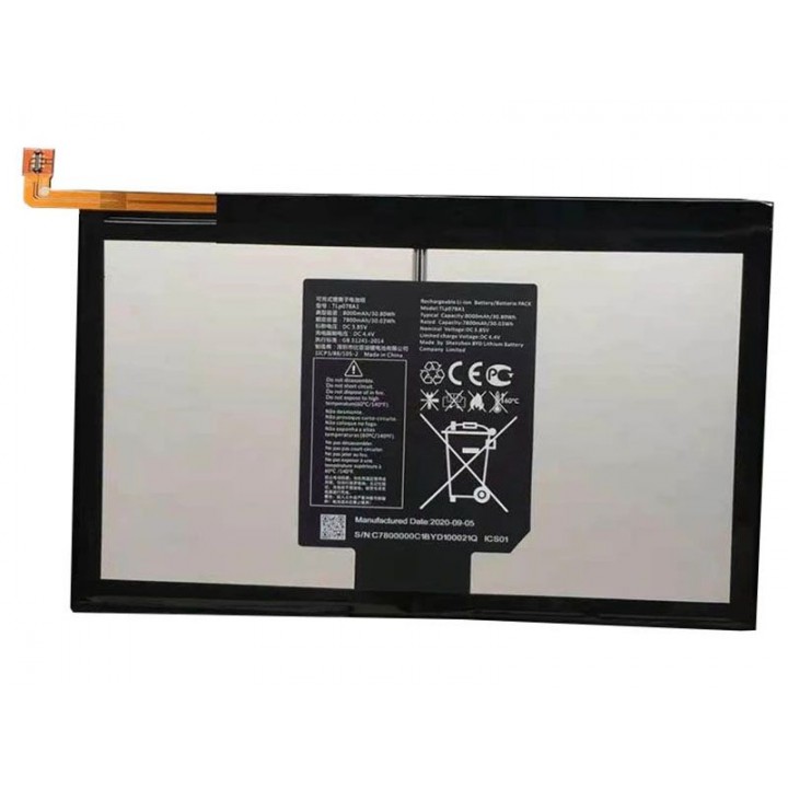 АКБ (Аккумуляторная батарея) для TCL TAB10 5G 9290G (Tlp078c1)