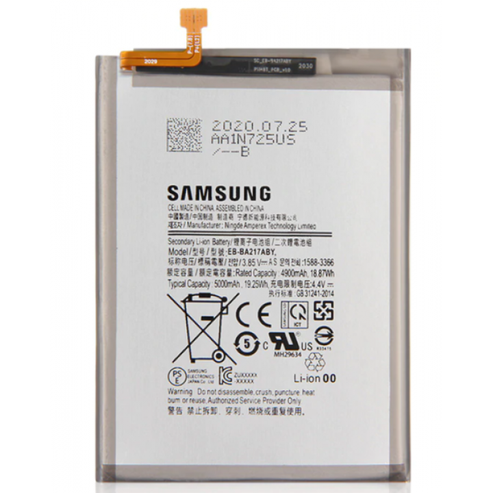 АКБ (Аккумуляторная батарея) для телефона Samsung Galaxy A21s (SM-A217F) EB-BA217ABY