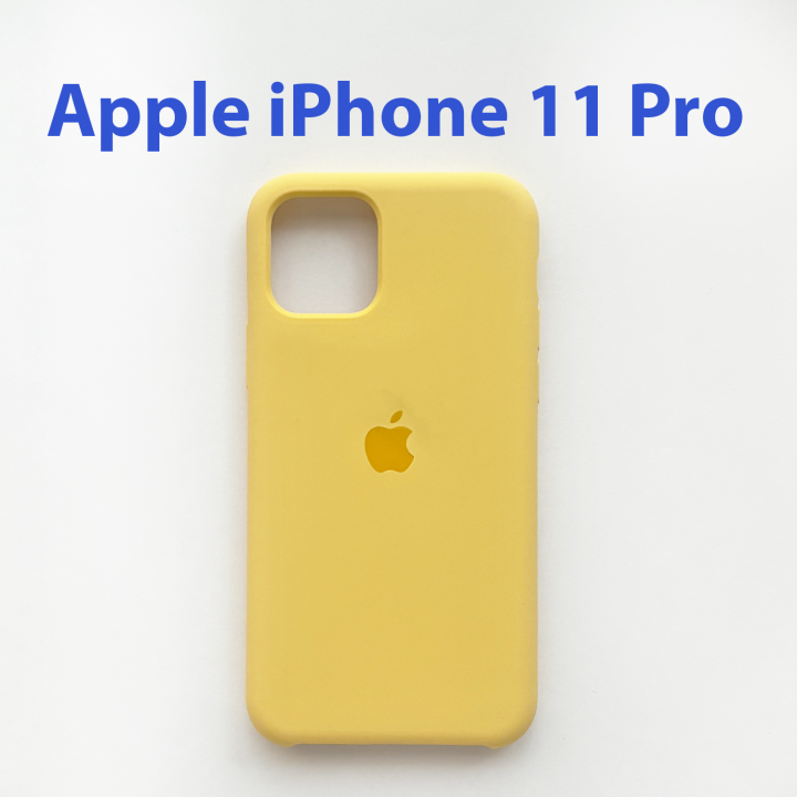 Чехол бампер Apple iPhone 11 pro желтый