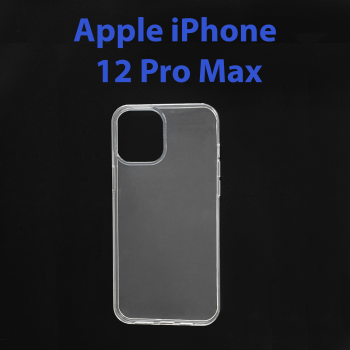 Чехол бампер для Apple iPhone 12 pro Max прозрачный