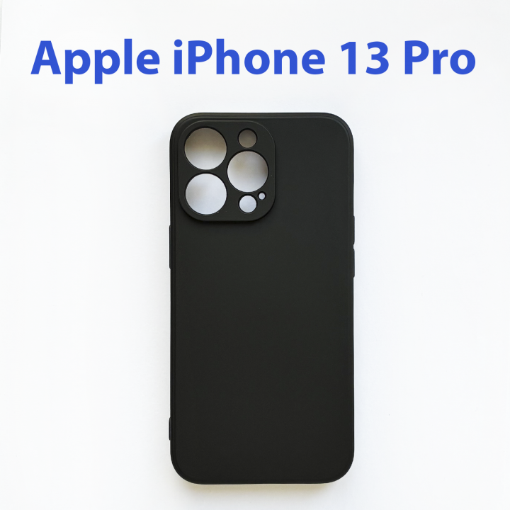 Чехол накладка для Apple iPhone 13 pro черный