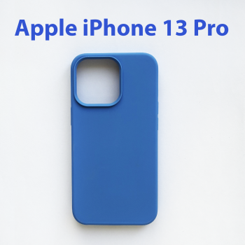 Чехол накладка для Apple iPhone 13 pro синий