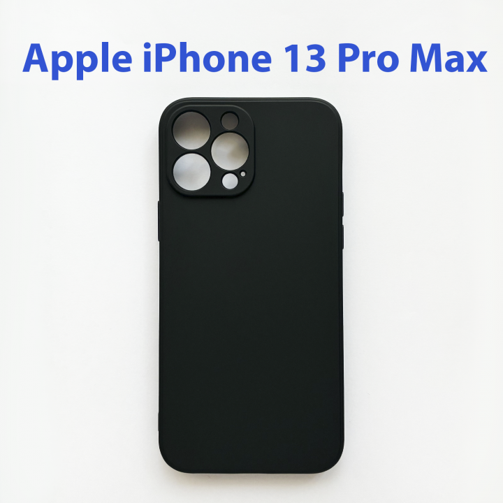 Чехол накладка для Apple iPhone 13 pro Max черный