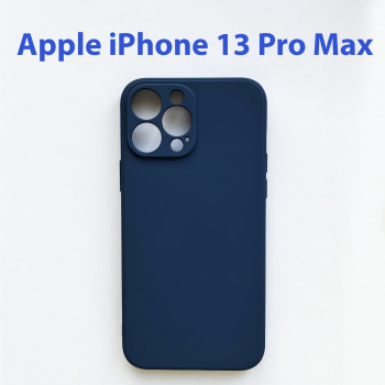 Чехол накладка для Apple iPhone 13 pro Max синий