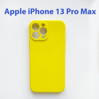 Чехол накладка для Apple iPhone 13 pro Max желтый