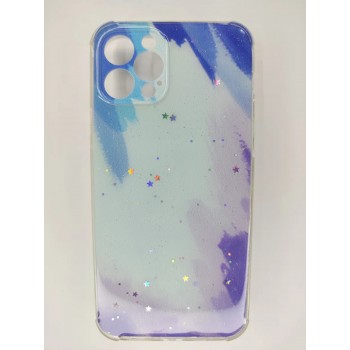 Чехол бампер для Apple iPhone 12 pro голубой