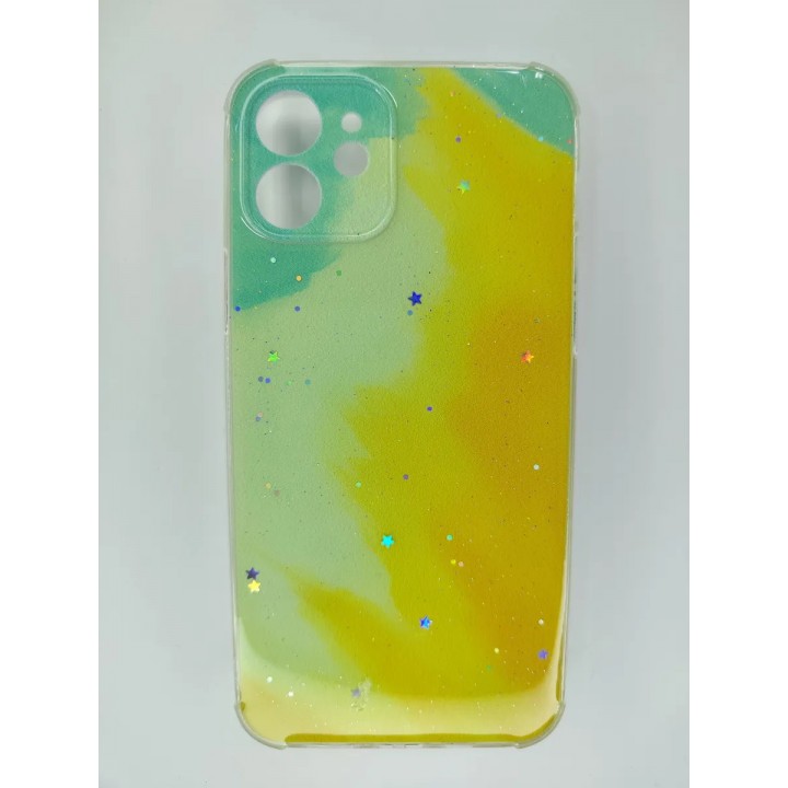 Чехол бампер для Apple iPhone 12 pro желтый