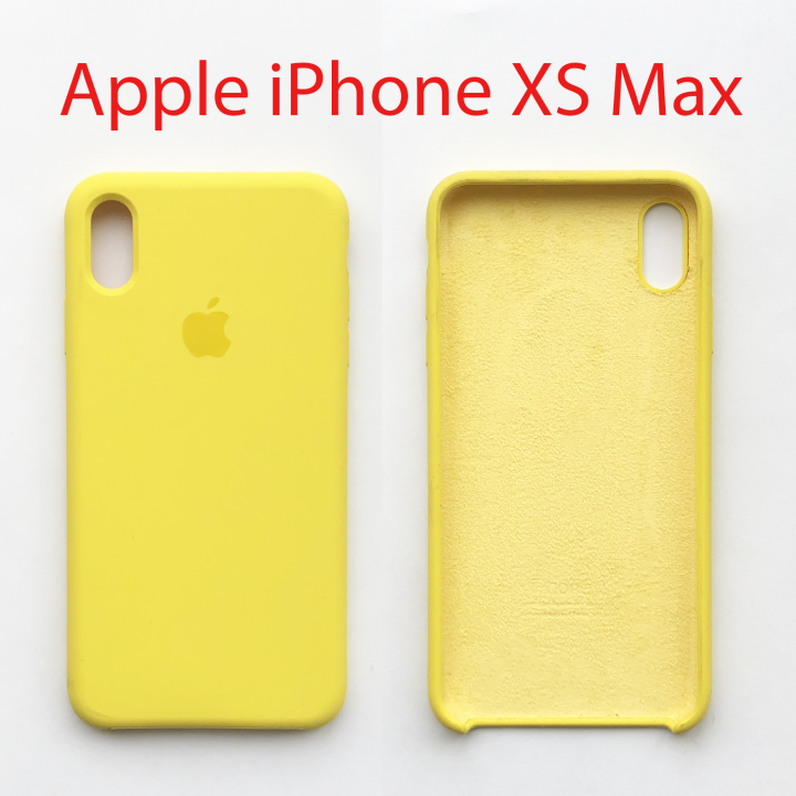 Чехол бампер для Apple iPhone Xs MAX желтый