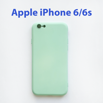 Чехол накладка для Apple iPhone 6, 6s голубой