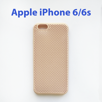 Чехол накладка для Apple iPhone 6, 6s светло-розовый