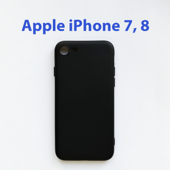 Чехол бампер Apple iPhone 7, 8, SE2 2020 (черный)