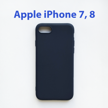 Чехол бампер Apple iPhone 7, 8, SE2 2020 (синий)