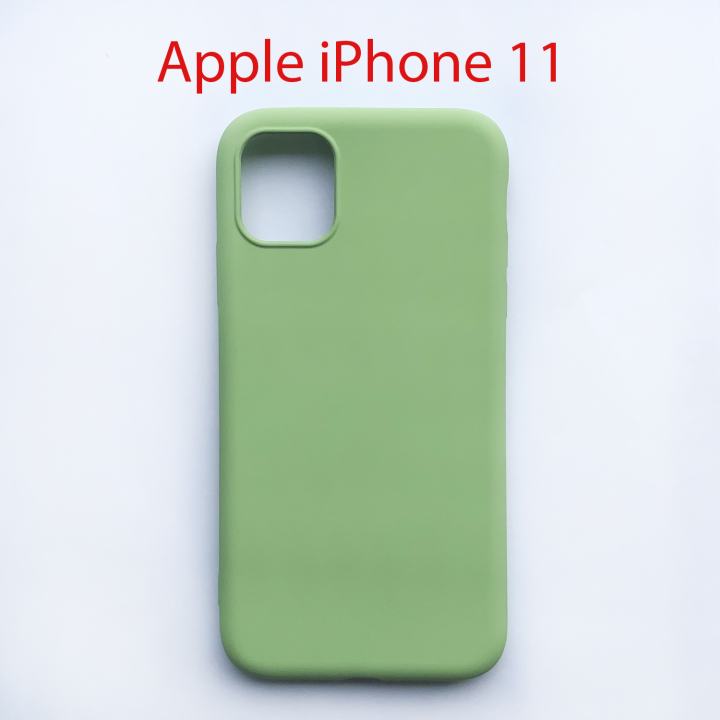 Чехол бампер Parel Apple iPhone 11 (зеленый)
