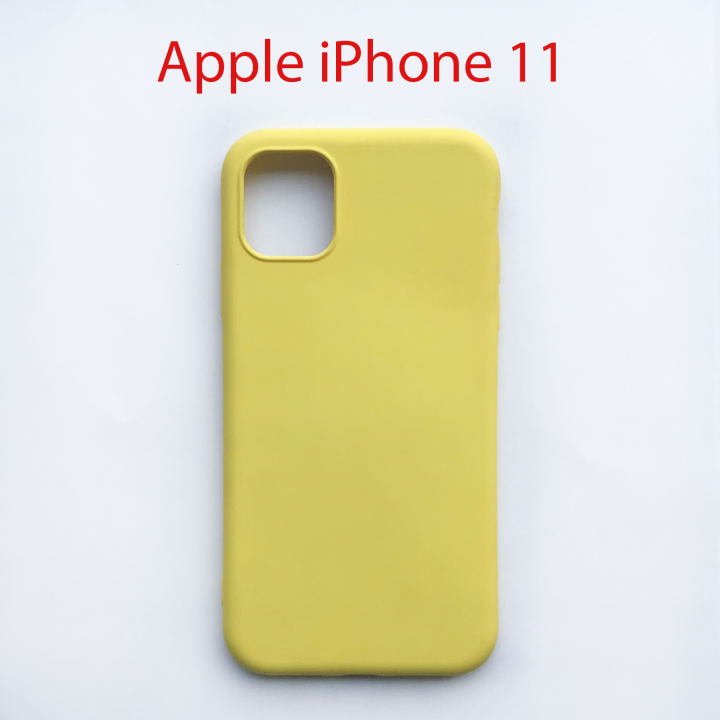 Чехол бампер Parel Apple iPhone 11 (желтый)