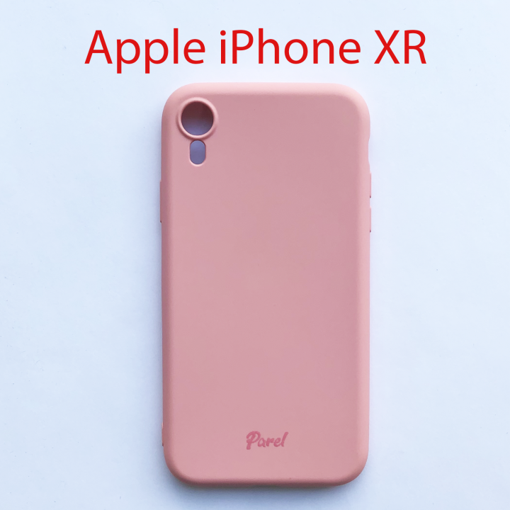 Чехол бампер Parel Apple iPhone XR розовый