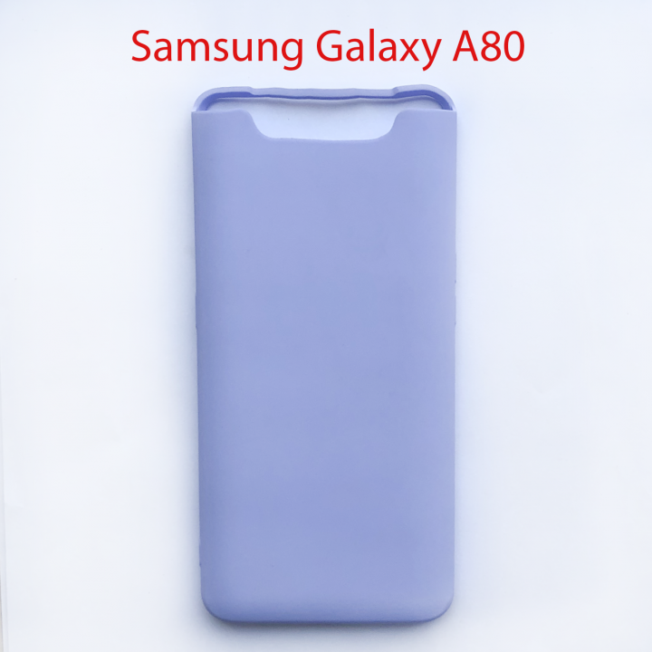 Чехол бампер Parel Samsung Galaxy A80 фиолетовый