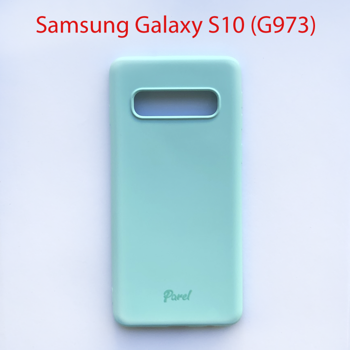 Чехол бампер Parel Samsung Galaxy S10 G973 голубой