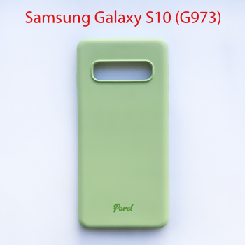 Чехол бампер Parel Samsung Galaxy S10 G973 зеленый
