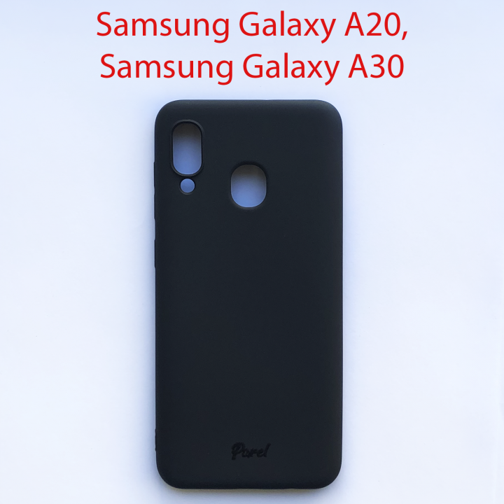 Чехол бампер Samsung Galaxy A20, A30 черный