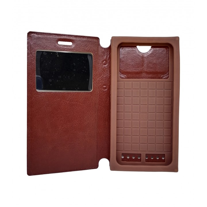 Чехол книжка универсальные W6 (76-145мм) красный