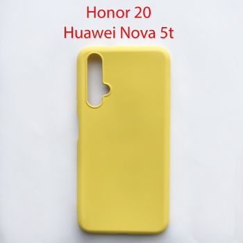Чехол бампер Parel Honor 20, Nova 5t (YAL-L21) желтый