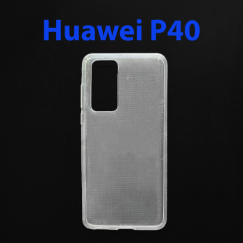 Чехол бампер Huawei P40 (ANA-NX9) прозрачный