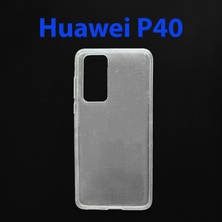 Чехол бампер Huawei P40 (ANA-NX9) прозрачный