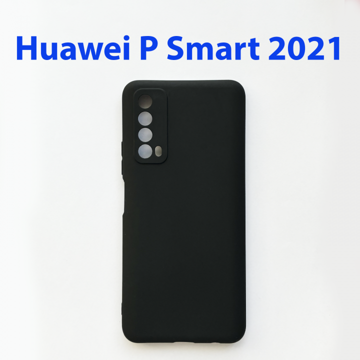 Силиконовый бампер для Huawei P smart 2021 PPA-LX1 черный