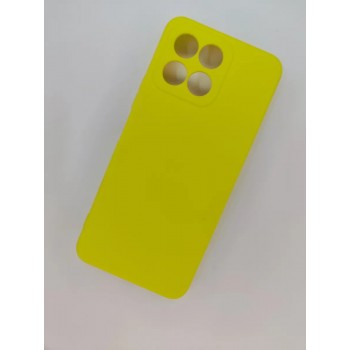 Силиконовый чехол для Honor X6 (VNE-LX1) желтый