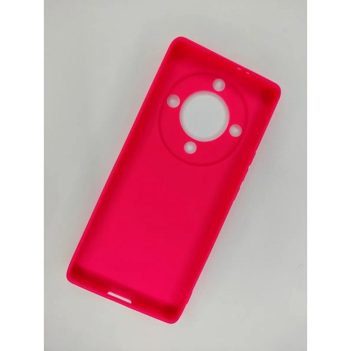 Силиконовый чехол для Honor x9a (RMO-MX1) фукси