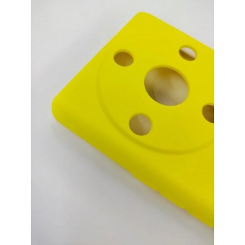 Силиконовый чехол для Honor x9a (RMO-MX1) желтый