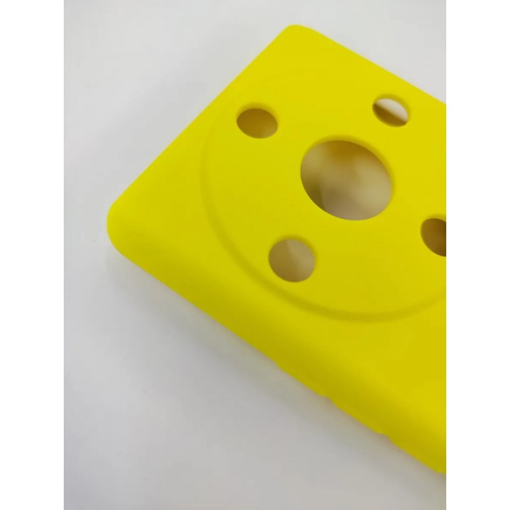 Силиконовый чехол для Honor x9a (RMO-MX1) желтый