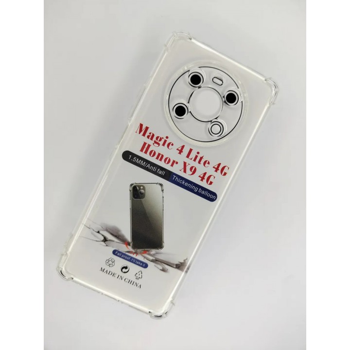 Силиконовый чехол для Honor X9 ANY-LX1 прозрачный