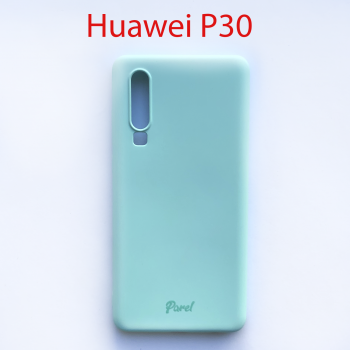 Чехол бампер Huawei P30 ELE-L29 голубой