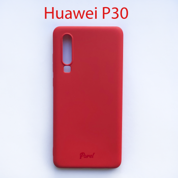 Чехол бампер Huawei P30 ELE-L29 красный