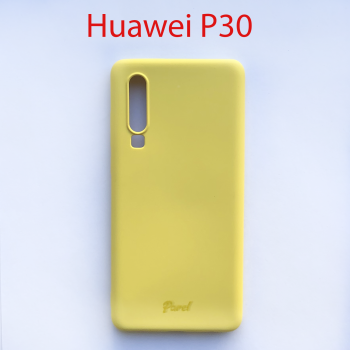 Чехол бампер Huawei P30 ELE-L29 желтый