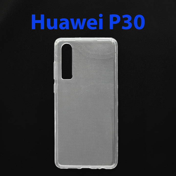 Чехол бампер Huawei P30 ELE-L29 прозрачный