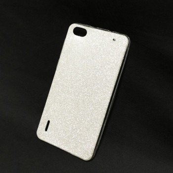 Силиконовый чехол для Honor 6 (H60-L02) серебристый