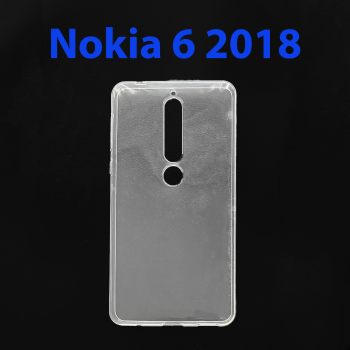 Чехол бампер Nokia 6.1 (TA-1043) прозрачный