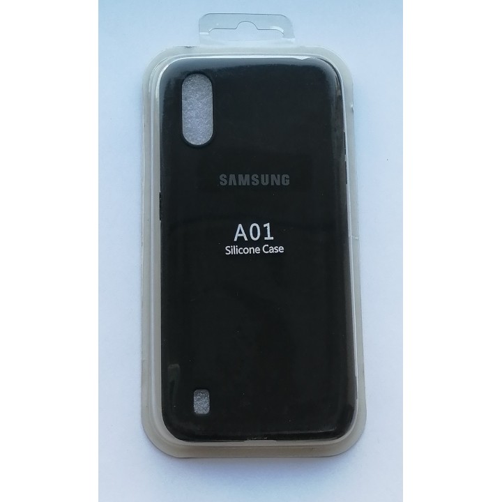 Чехол-бампер Samsung Galaxy A01 SM-A015F черный