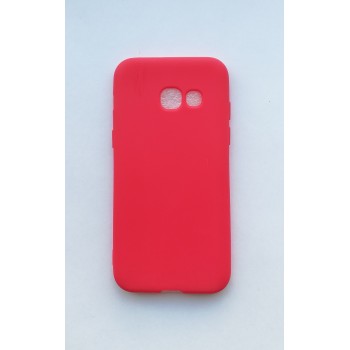 Чехол-накладка Samsung Galaxy A3 2017 (A320F) красный