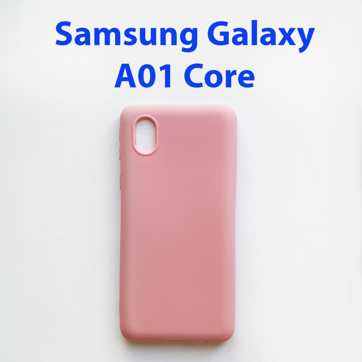 Чехол бампер для Samsung Galaxy A01 Core SM-A013F розовы