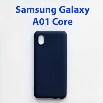 Чехол бампер для Samsung Galaxy A01 Core SM-A013F Синий