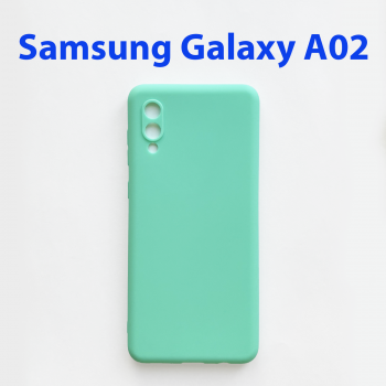 Чехол бампер для Samsung Galaxy A02 SM-A022G бирюзовый