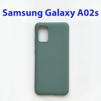 Чехол бампер для Samsung Galaxy A02s SM-A025F светло-серый