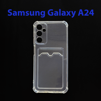 Чехол бампер для Samsung Galaxy A24 SM-A245F прозрачный