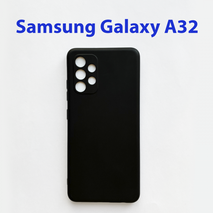 Чехол бампер для Samsung Galaxy A32 SM-A325F черный