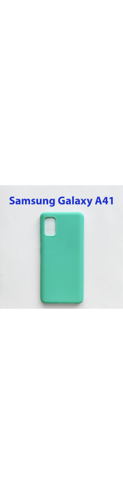 Чехол бампер для Samsung Galaxy A41 SM-A415F бирюзовый