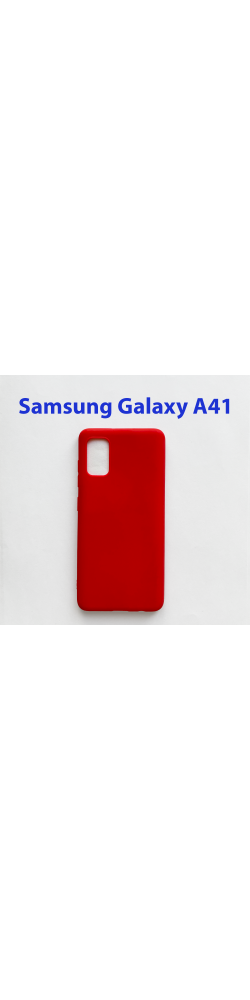 Чехол бампер для Samsung Galaxy A41 SM-A415F красный